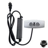 Fruhdi 2 Button 5 Pin Mulin Switch Model MLSK42-A3 Hand Controller with USB Replacement for Power Recliner