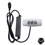 Fruhdi 2 Button 5 Pin Mulin Switch Model MLSK42-A3 Hand Controller with USB Replacement for Power Recliner