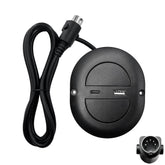 Fruhdi 2 Button 5 Pin Power Recliner Electric Sofa Switch Hand Control Controller Replacement with USB Type A and C Port