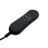 Fruhdi 2 Button 5 Pin Prong Hand Control Controller Remote with USB and Backlight for Lift Chairs Electric Sofa Power Recliners