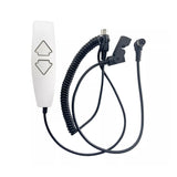 Fruhdi Power Recliner Lift Chairs 2 Button 5 Pin Remote Handset Controller Hand Control Replacement with USB and Backlight replace Pride Remote