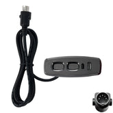 Fruhdi 4 Button 5 Pin Switch Hand Control Model DL-SK-069-0-01 with USB Type A C Port for Power Recliner Lift Chairs