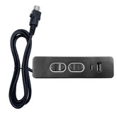 Fruhdi 4 Button 5 Pin Switch Hand Control Model DL-SK-179-06 with USB Type A C Port for Power Recliner Lift Chairs