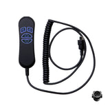 Fruhdi 4 Button 5 Pin Prong Hand Control Handset Remote with USB and Backlight for Lift Chairs Electric Sofa Power Recliners