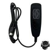 Fruhdi 5 Button 5 Pin Remote Hand Control Replacement with USB A C Ports and Backlight for Power Recliner Lift Chairs