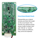 Fruhdi 5 Pin Female Plug Massage Remote Model DN-02 Hand Control Controller Replacement for Power Recliner Sofa Chair