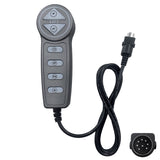 Fruhdi 6 Button 8 Pin Male Plug Massage Remote Hand Control Controller for Power Recliner
