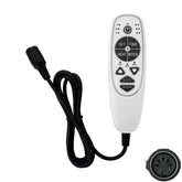 Fruhdi 9 Button 5 Female Pin Massage Remote Model DN-34A Replacement with USB for Massage Recliner Sofa Chair
