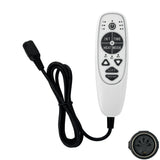 Fruhdi 9 Button 5 Female Pin Massage Remote Model DN-34A Replacement with USB for Massage Recliner Sofa Chair