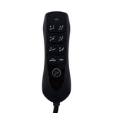 Fruhdi 9 Button 5 Pin Okin Massage Remote Hand Control Model HS.10.09.03 with USB for Lift Chairs Power Recliners