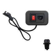 Fixed DC Power Socket Replacement with Switch for Power Recliner Sofa Lift Chairs