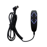 Fruhdi Lift Chairs Power Recliner Limoss 2 Button 5 Pin Prong Remote Handset Hand Control Replacement with Backlight