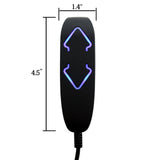 Fruhdi Lift Chairs Power Recliner Limoss 2 Button 5 Pin Prong Remote Handset Hand Control Replacement with Backlight