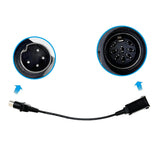 Fruhdi 2 Conversion Cable Round 4 Male Pin to 8 Female Pin Style Connectors for Richmat Control Box