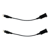 Fruhdi 2 Conversion Cable Round 4 Male Pin to 8 Female Pin Style Connectors for Richmat Control Box