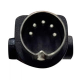 Fruhdi Power Recliner Lift Chair 2 Pin Male to Round 5 Pin Male Conversion Cable Connectors for Battery Adapter Power Supply