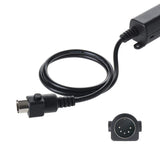 Fruhdi Oval 2 Button 5 Pin Switch Remote Control Replacement with USB and Blue Light for Power Recliner Electric Chairs