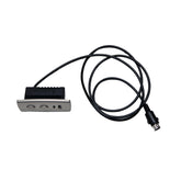 Fruhdi Power Recliner Electric Sofa 2 Button 5 Pin Hand Control Switch with USB Type A and C Port Replacement