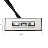 Fruhdi Power Recliner Lift Chair Electric Sofa Kaidi 4 Button 5 Pin Hand Control Handset Model KDH134A Replacement with USB