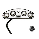 Fruhdi Power Recliner Lift Chair Electric Sofa Mulin 5 Button 5 Pin Hand Control Model MLSK35-D2 L Left Replacement with USB