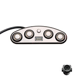 Fruhdi Power Recliner Lift Chair Electric Sofa Mulin 5 Button 5 Pin Hand Control Model MLSK35-G9 Replacement with USB