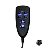 Fruhdi Power Recliner Lift Chair Raffel Systems 6 Button 5 Pin Hand Control Remote Model HC R2B 04 Replacement