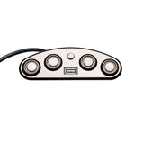 Fruhdi Power Recliner Lift Chair Electric Sofa Mulin 5 Button 5 Pin Hand Control Model MLSK35-G9 Replacement with USB