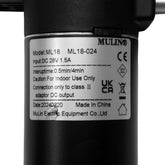 Fruhdi Power Recliner Lift Chairs Mulin Motor Actuator Model ML18 ML18-024 Replacement Kit for Massage Sofa Couch