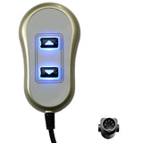 Fruhdi Power Recliner Lift Chair Raffel Systems 5 Pin Lighted Hand Control Remote Model HC-6022-PR2 Replacement