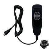 Fruhdi 2 Button 5 Pin Remote Hand Control with USB A C Ports and Backlight for Lift Chairs Power Recliner