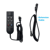 Fruhdi Lift Chair Power Recliner 6 Button 5 Pin Hand Control Remote Replacing ZK756HCL Replacement