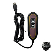 Fruhdi Lift Chair 2 Button 5 Pin Prong Remote Hand Control Controller Replacement with USB and Backlight