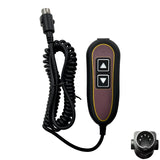 Fruhdi Lift Chair 2 Button 5 Pin Prong Remote Hand Control Controller Replacement with USB and Backlight