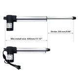 Okin Motor Model JLDQ.10.435.250D Linear Actuator Replacement for Electric Sofa Lift Chairs Power Recliner