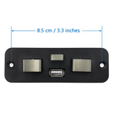 Fruhdi Power Recliner Kaidi 5 Button 5 Pin Switch Hand Control Controller Model KDH134F-002 with USB Port