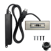 Fruhdi Power Recliner Kaidi 4 Button 5 Pin Switch Hand Control Controller Model KDH134D-008 Replacement with USB and Backlight