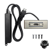 Fruhdi Power Recliner Kaidi 4 Button 5 Pin Switch Hand Control Controller Model KDH134D-008 Replacement with USB and Backlight