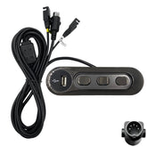 Fruhdi Power Recliner Kaidi 6 Button Switch Hand Control Controller Model KDH137B-005 Replacement with USB Port