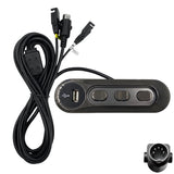 Fruhdi Power Recliner Kaidi 6 Button Switch Hand Control Controller Model KDH137B-005 Replacement with USB Port