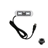 Fruhdi Power Recliner Lift Chair Emomo 5 Button 5 Pin Hand Control Model HX90HU2 Replacement with USB Type A and C Port