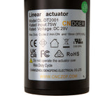 Fruhdi Power Recliner Lift Chairs Motor Model DL-DT2001-160-01 Linear Actuator Replacement