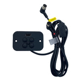 Fruhdi Power Recliner Lift Chair Raffel Systems 5 Button 5 Pin Switch Hand Control Switch Model CTR UR2 08 A BR Replacement with USB