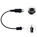 Fruhdi Power Recliner Lift Chair Raffel Systems Conversion Cable Round Male 5 Pin to 2 Pin Male Connector Model COR 6 03 Replacement