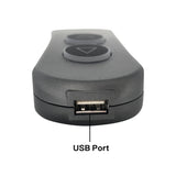 Fruhdi Lift Chairs Power Recliners 2 Button 5 Pin Prong Remote Handset Controller Hand Control with USB and Backlight