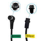 Fruhdi 5 Button Switch Hand Control Model 23300131X000 Replacement with USB for Power Recliner Lift Chair