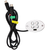 Fruhdi Recliner Lift Chair Raffel Systems 4 Button 5 Pin Switch Hand Control Handset Model CTR UR2 01 Replacement with USB