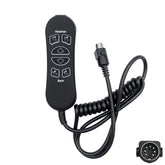 Fruhdi 6 Button 7 Male Pin Lift Chair Remote Controller Replaces HHC HSW306 Hand Control Replacement for Power Recliner