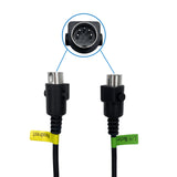 Fruhdi 4 Button Dual 5 Pin Lift Chair Remote Replaces HSW304 Controller Hand Control Replacement for Power Recliner