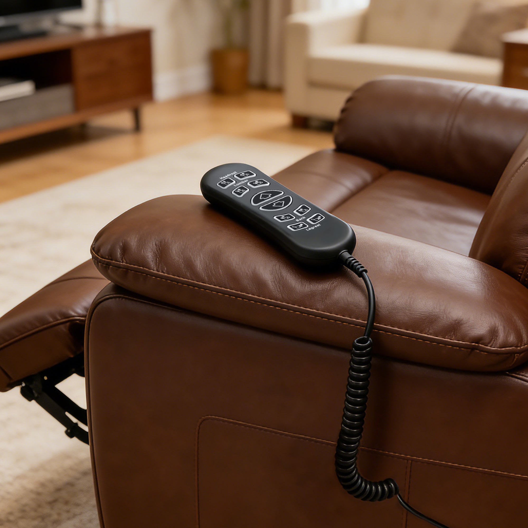 10 Button 5 Pin Lift Chair Remote Replaces Model HDW310-KBA HSW310-B-KBA Hand Control Switch for Power Recliner