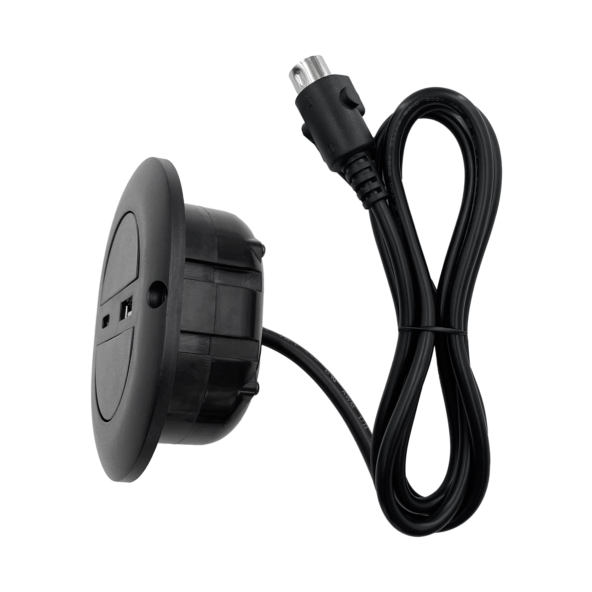 Fruhdi 2 Button 5 Pin Power Recliner Electric Sofa Switch Hand Control Controller Replacement with USB Type A and C Port